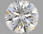 Diamante Naturale Taglio Brillante 0.56ct 3EX E VVS2 - IGI - 5.24x5.29x3.31mm