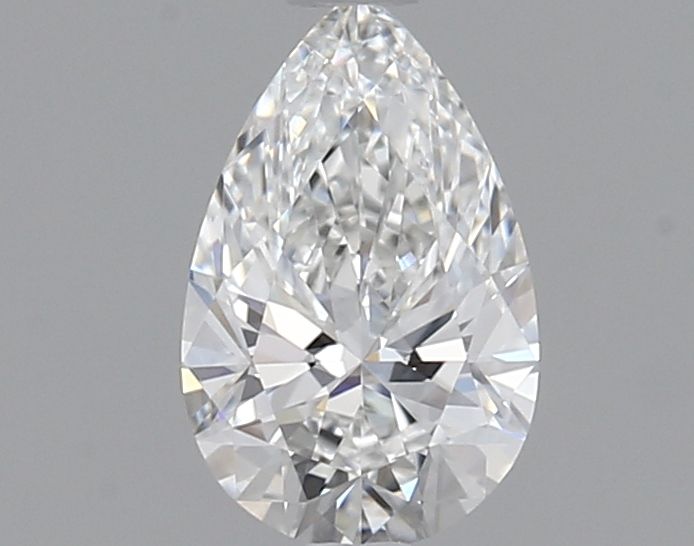 Diamante Naturale Taglio Goccia 0.55ct EX/EX F VVS2 - GIA - 7.21x4.59x2.85mm