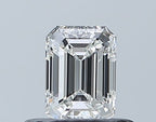 Diamante Naturale Taglio Smeraldo 0.4ct VG/VG E VVS2 - GIA - 5.05x3.61x2.39mm