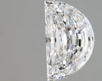 Diamante Naturale Taglio Mezzaluna 0.9ct EX/EX D VVS1 - GIA - 7.72x4.66x3.04mm