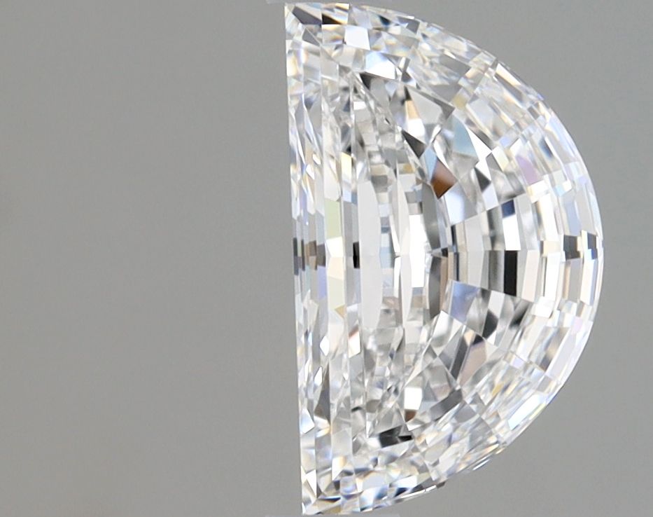Diamante Naturale Taglio Mezzaluna 0.9ct EX/EX D VVS1 - GIA - 7.72x4.66x3.04mm