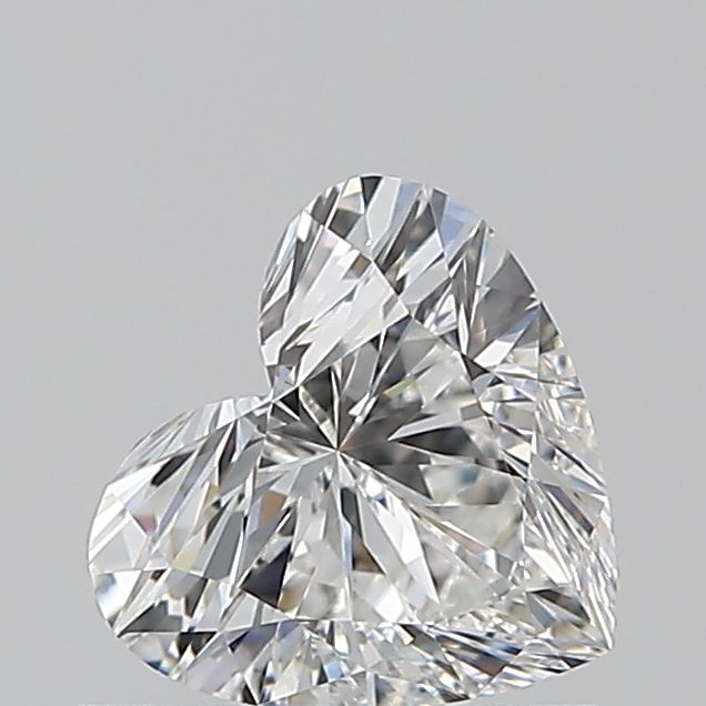 Diamante Naturale Taglio Cuore 0.7ct VG/EX F IF - GIA - 5.64x6.19x3.57mm
