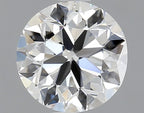Diamante Naturale Taglio Brillante 1ct VG/VG/EX E VS2 - GIA - 6.15x6.23x4.01mm