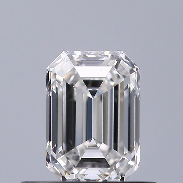 Diamante Naturale Taglio Smeraldo 0.55ct EX/EX G IF - GIA - 5.54x3.89x2.6mm