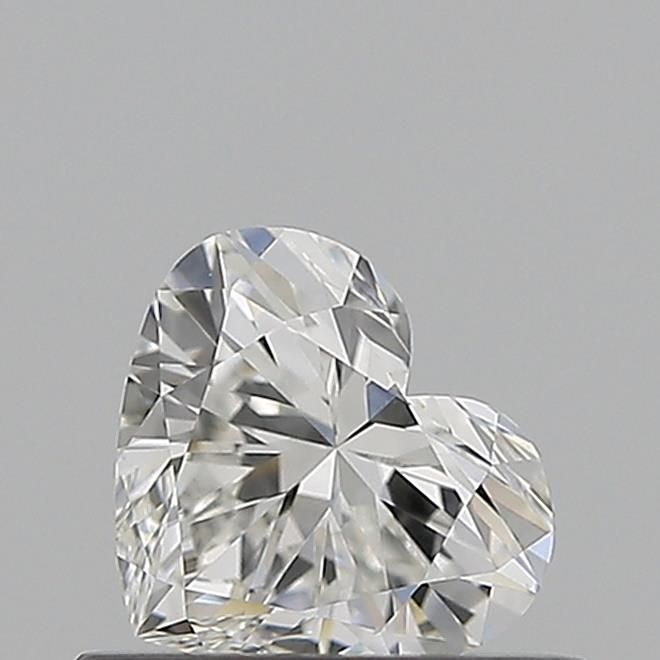 Diamante Naturale Taglio Cuore 0.5ct VG/VG G VVS2 - GIA - 4.93x5.71x3.15mm