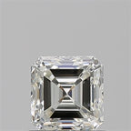 Diamante Naturale Taglio Asscher 0.9ct EX/EX J IF - GIA - 5.32x5.13x3.63mm