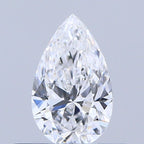 Diamante Naturale Taglio Goccia 0.33ct VG/EX D VVS1 - GIA - 6.13x3.73x2.39mm