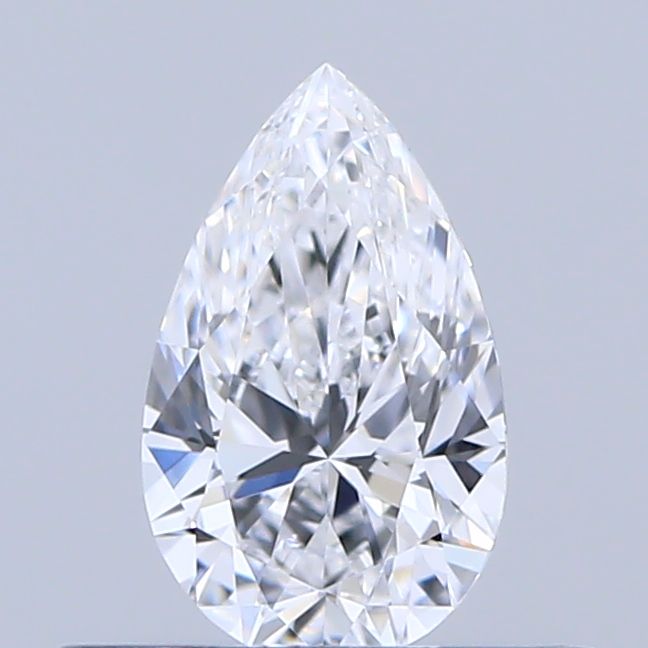 Diamante Naturale Taglio Goccia 0.33ct VG/EX D VVS1 - GIA - 6.13x3.73x2.39mm