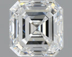 Diamante Naturale Taglio Asscher 1.5ct EX/EX F VVS1 - GIA - 6.36x6.16x4.22mm
