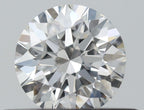 Diamante Naturale Taglio Brillante 0.37ct 3EX F VS1 - IGI - 4.54x4.59x2.87mm
