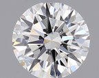 Diamante Taglio Brillante 0.5ct EX/VG/VG H VVS2 - GIA - 5.11x5.06x3.12mm