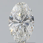 Diamante Naturale Taglio Ovale 0.7ct VG/EX G VS2 - GIA - 7.76x4.79x2.93mm