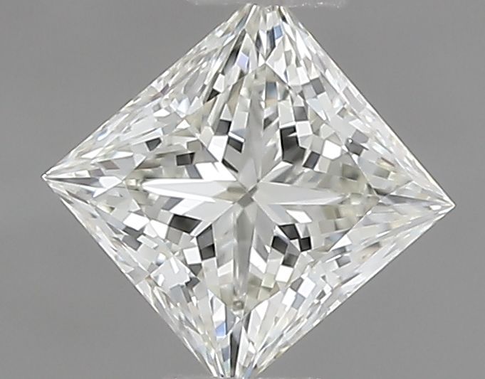 Diamante Naturale Taglio Princess 0.58ct G/VG J VVS2 - IGI - 4.57x4.48x3.25mm