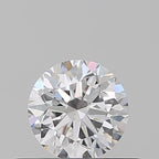 Diamante Taglio Brillante 0.4ct VG/VG/VG D VVS1 - GIA - 4.64x4.59x2.96mm