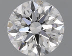 Diamante Naturale Taglio Brillante 1.06ct 3EX E VVS2 - GIA - 6.45x6.49x4.04mm