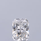 Diamante Naturale Taglio Radiant 0.41ct EX/EX D IF - GIA - 5.2x3.7x2.5mm