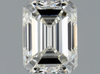 Diamante Naturale Taglio Smeraldo 0.35ct VG/EX I VVS2 - GIA - 4.59x3.37x2.41mm