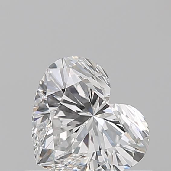Diamante Naturale Taglio Cuore 0.51ct EX/VG F VVS1 - GIA - 4.81x5.56x3.31mm