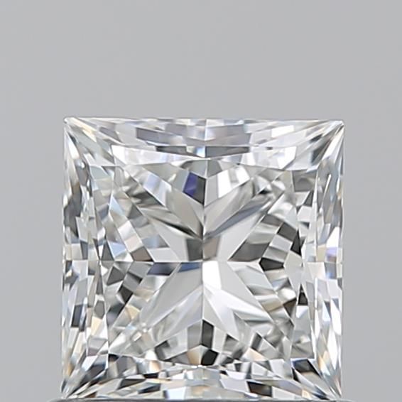 Diamante Naturale Taglio Princess 0.9ct VG/EX I VVS2 - GIA - 5.19x5.11x3.72mm
