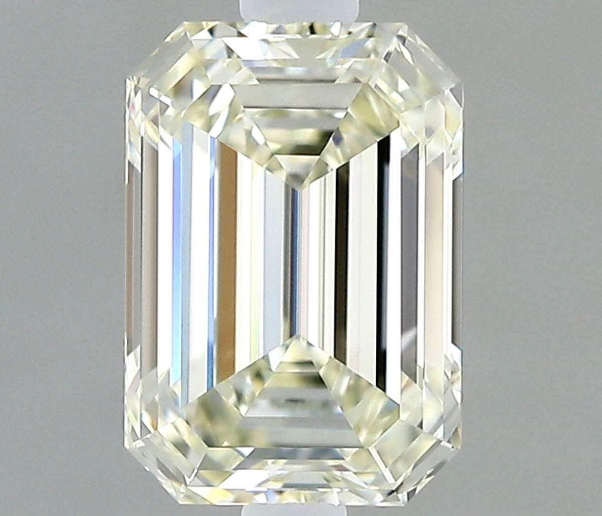 Diamante Naturale Taglio Smeraldo 0.81ct EX/EX J VVS1 - IGI - 6.51x4.52x2.87mm