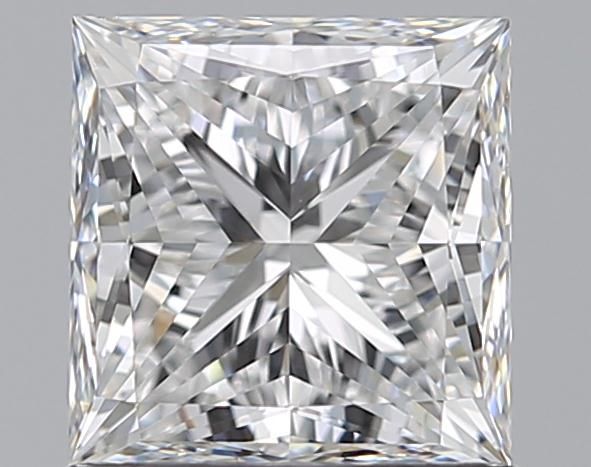 Diamante Naturale Taglio Princess 1.03ct VG/EX E VS1 - GIA - 5.41x5.3x3.87mm