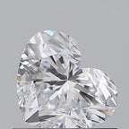 Diamante Naturale Taglio Cuore 0.71ct EX/EX D VS1 - GIA - 5.24x6.21x3.7mm