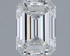 Diamante Naturale Taglio Smeraldo 1.09ct EX/VG H VVS2 - GIA - 6.83x4.96x3.32mm