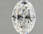 Diamante Naturale Taglio Ovale 1ct VG/EX G VVS1 - GIA - 7.79x5.37x3.46mm