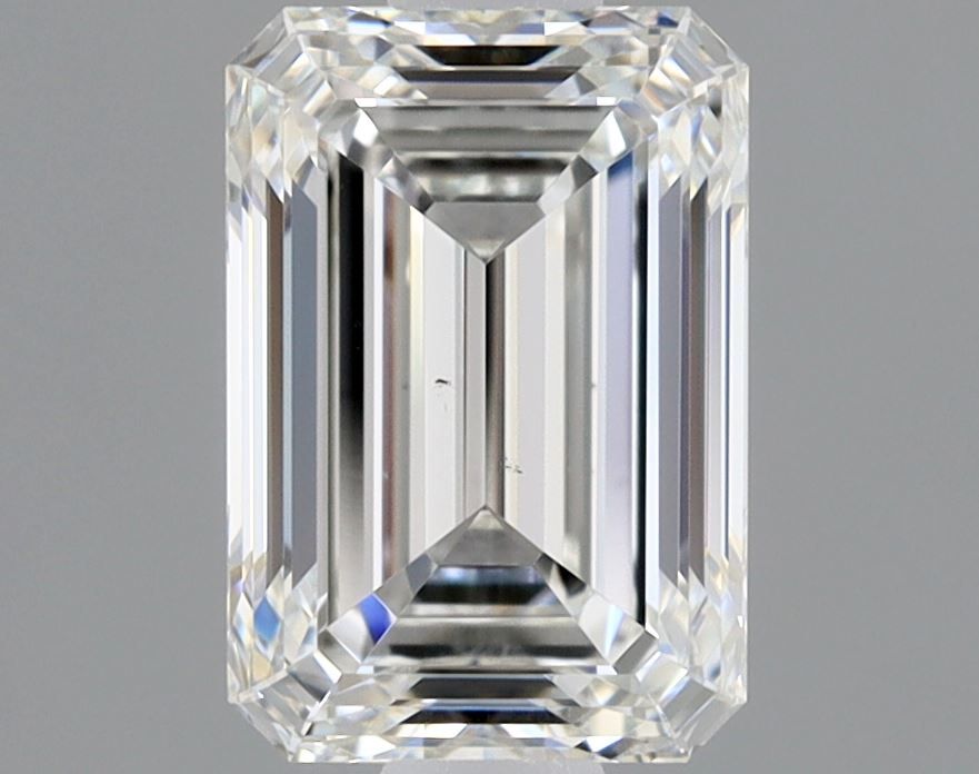 Diamante Naturale Taglio Smeraldo 0.9ct EX/EX G VS2 - GIA - 6.68x4.62x2.89mm