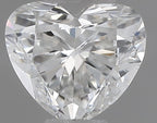 Diamante Naturale Taglio Cuore 0.42ct EX/EX E VS2 - IGI - 4.43x5.05x2.97mm