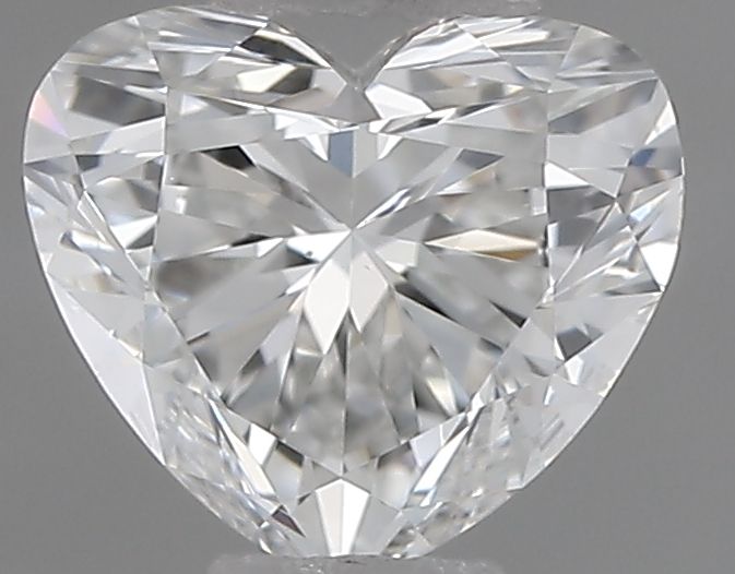 Diamante Naturale Taglio Cuore 0.42ct EX/EX E VS2 - IGI - 4.43x5.05x2.97mm