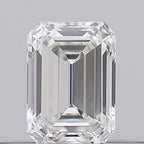 Diamante Naturale Taglio Smeraldo 0.19ct G/G H VVS1 - GIA - 3.93x2.79x1.8mm
