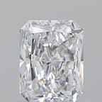 Diamante Naturale Taglio Radiant 1.01ct VG/EX D VVS2 - GIA - 6.42x4.94x3.45mm