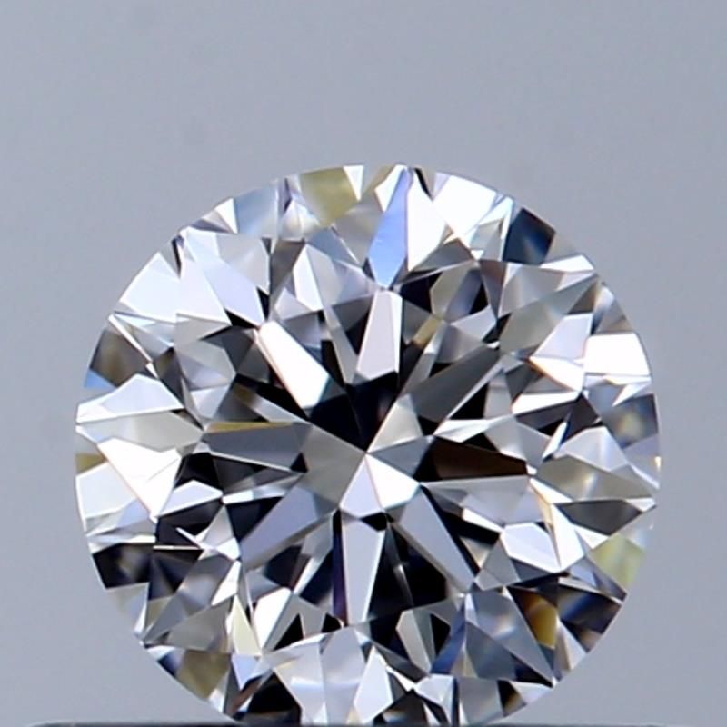 Diamante Naturale Taglio Brillante 0.4ct VG/VG/EX D VVS2 - GIA - 4.6x4.64x2.98mm