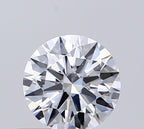 Diamante Naturale Taglio Brillante 0.5ct 3EX D VS2 - GIA - 5.14x5.16x3.08mm