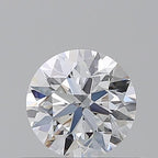Diamante Taglio Brillante 0.5ct VG/VG/VG E VVS2 - GIA - 5.07x5.03x3.17mm