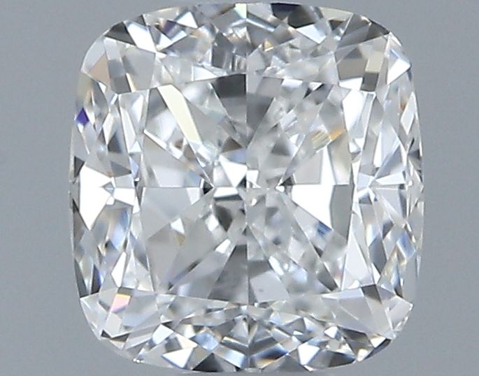 Diamante Taglio Cushion Brillante 0.5ct EX/EX F VVS1 - GIA - 4.53x4.3x2.98mm