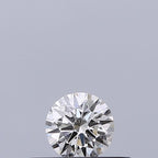 Diamante Naturale Taglio Brillante 0.19ct 3EX F IF - IGI - 3.75x3.77x2.28mm