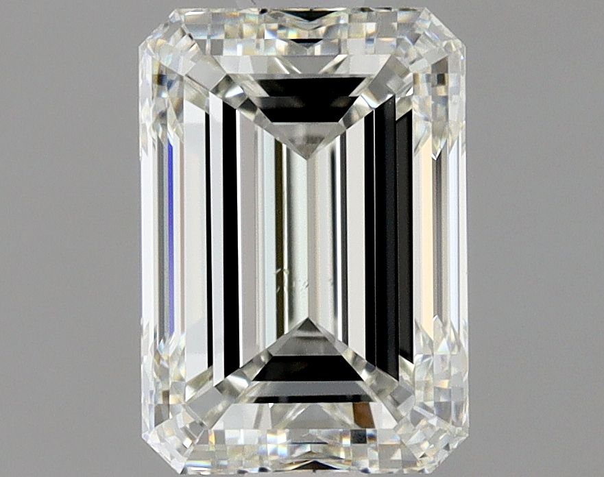Diamante Naturale Taglio Smeraldo 1.5ct EX/VG J VS1 - GIA - 7.49x5.26x3.73mm