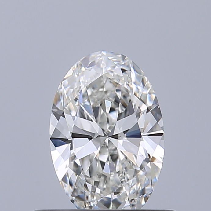 Diamante Naturale Taglio Ovale 0.43ct VG/EX F IF - GIA - 6.31x4.24x2.5mm
