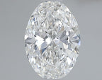 Diamante Naturale Taglio Ovale 0.8ct VG/EX F VS1 - GIA - 7.54x5.3x3.2mm