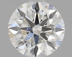 Diamante Naturale Taglio Brillante 0.5ct VG/VG/EX H VS1 - GIA - 5.01x4.97x3.16mm