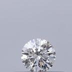 Diamante Naturale Taglio Brillante 0.19ct 3EX F VVS1 - GIA - 3.71x3.73x2.3mm