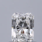 Diamante Naturale Taglio Radiant 0.51ct VG/EX F VVS1 - GIA - 5.41x4.0x2.72mm