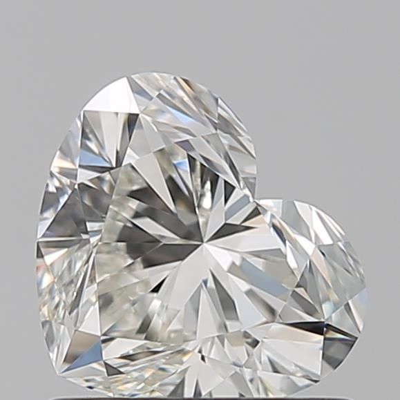 Diamante Naturale Taglio Cuore 0.93ct VG/EX J VVS2 - GIA - 5.73x6.78x4.04mm