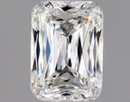 Diamante Naturale Taglio Radiant 1.01ct VG/VG F IF - GIA - 6.55x4.69x3.25mm