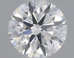 Diamante Taglio Brillante 0.19ct VG/EX/EX I VVS2 - GIA - 3.72x3.7x2.31mm