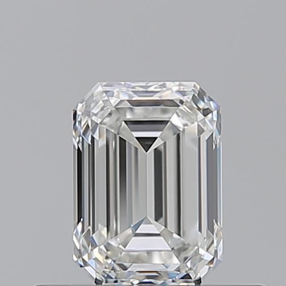 Diamante Naturale Taglio Smeraldo 0.54ct VG/VG H IF - GIA - 5.24x3.78x2.63mm