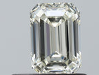 Diamante Naturale Taglio Smeraldo 0.51ct EX/EX J VVS2 - IGI - 5.5x3.77x2.48mm