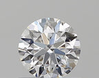 Diamante Naturale Taglio Brillante 0.5ct EX/VG/VG D VS1 - GIA - 5.0x5.07x3.18mm